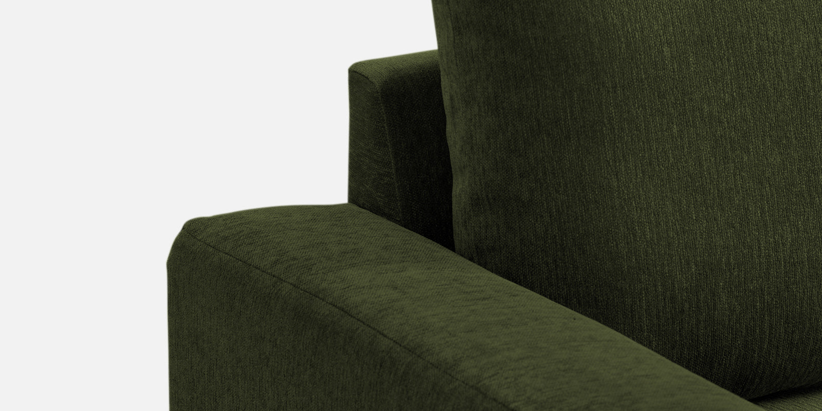 Kara Fabric 3 Seater Pull Out Sofa Cum Bed In Olive Green Colour - Febonic Living