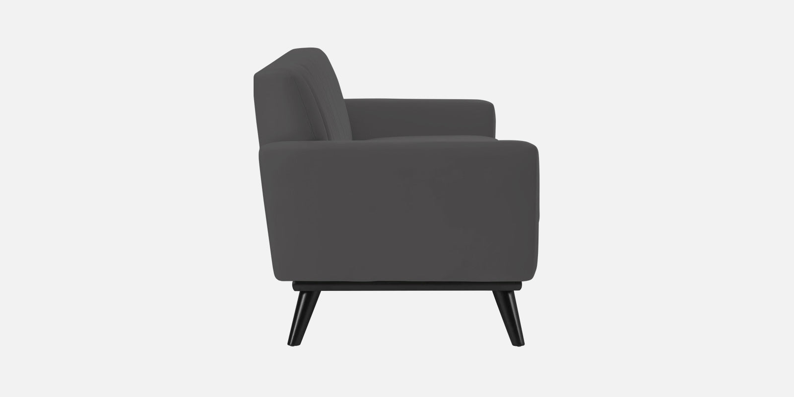Tucker Velvet 3 Seater Sofa In Dark Grey Colour - Febonic Living