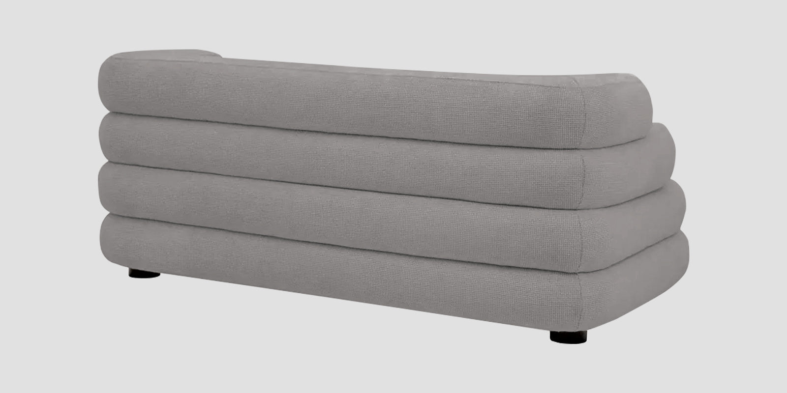 Wener Fabric 2 Seater Sofa In Silver Grey Colour - Febonic Living