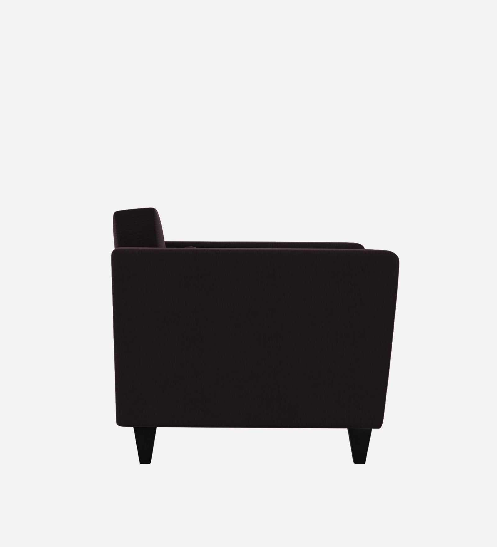 Tokyo Fabric 1 Seater Sofa In Cara Brown Colour - Febonic Living