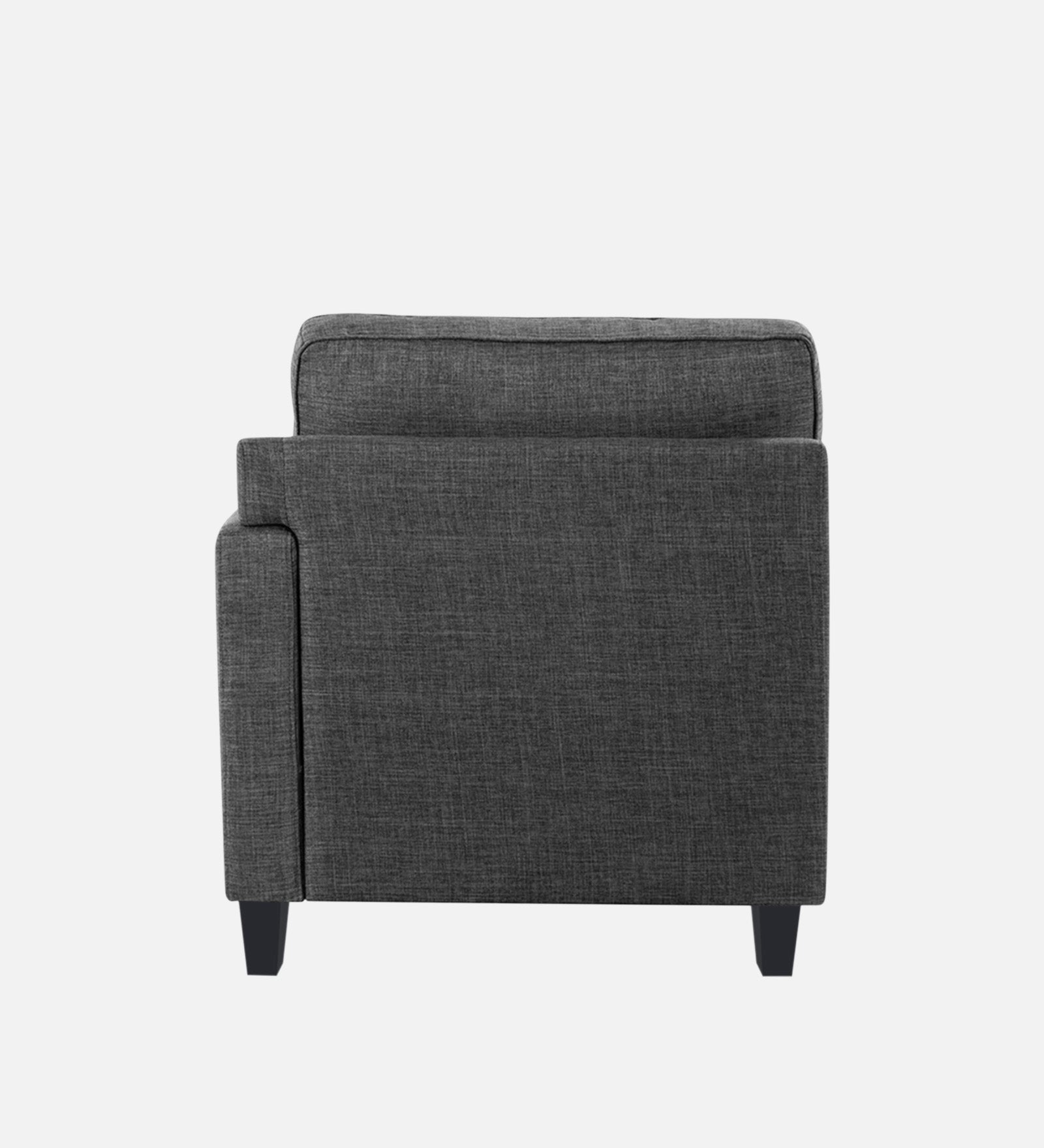 Harry Fabric RHS Chaise Lounger In Charcoal Grey Colour - Febonic Living