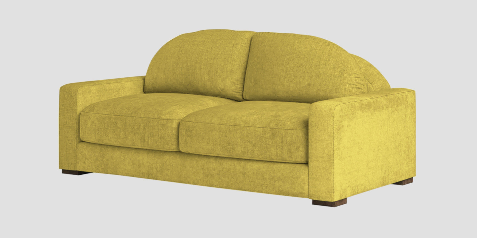 Dara Fabric 2 Seater Sofa In Parrot Green Colour - Febonic Living