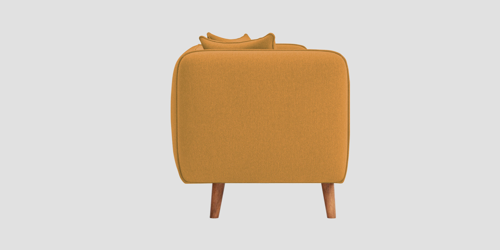 Reva Fabric 2 Seater Sofa In Corn Yellow Colour - Febonic Living