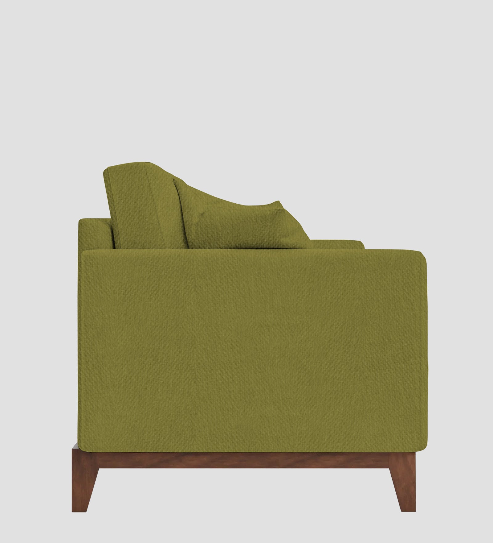 Luca Fabric 1 Seater Sofa In Kelly Green Colour - Febonic Living