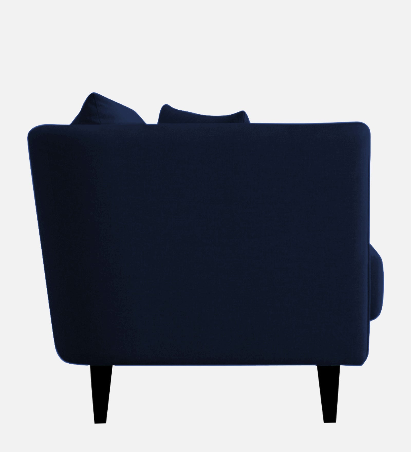 Norway Velvet 1 Seater Sofa In Indigo Blue Colour - Febonic Living