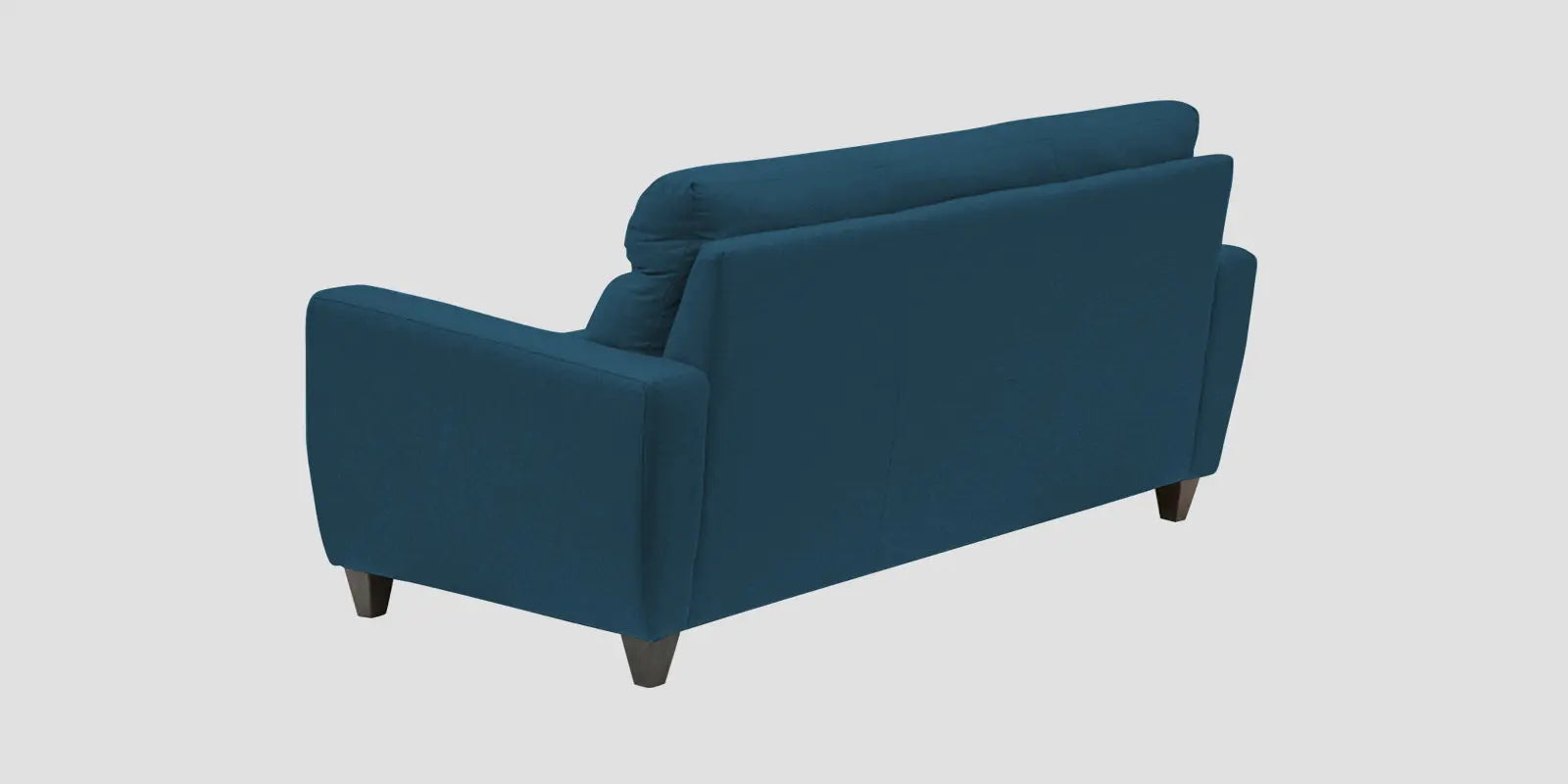 Burban Fabric 3 Seater Sofa In Eclipse Blue Colour Febonic Living