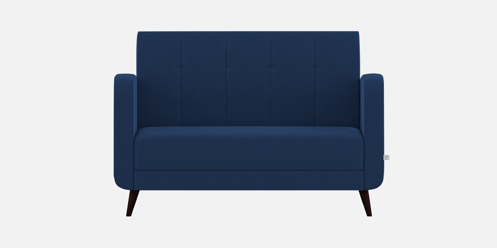 Wiki Velvet 2 Seater Sofa In Imperial Blue Colour - Febonic Living