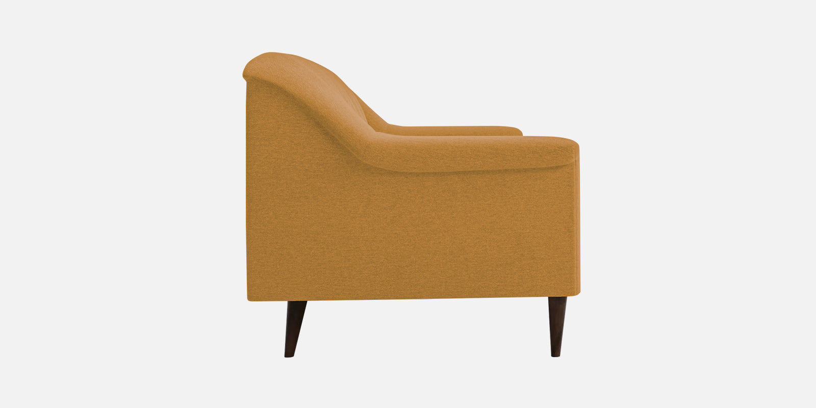 Homer Fabric 3 Seater Sofa In Corn Yellow Colour - Febonic Living
