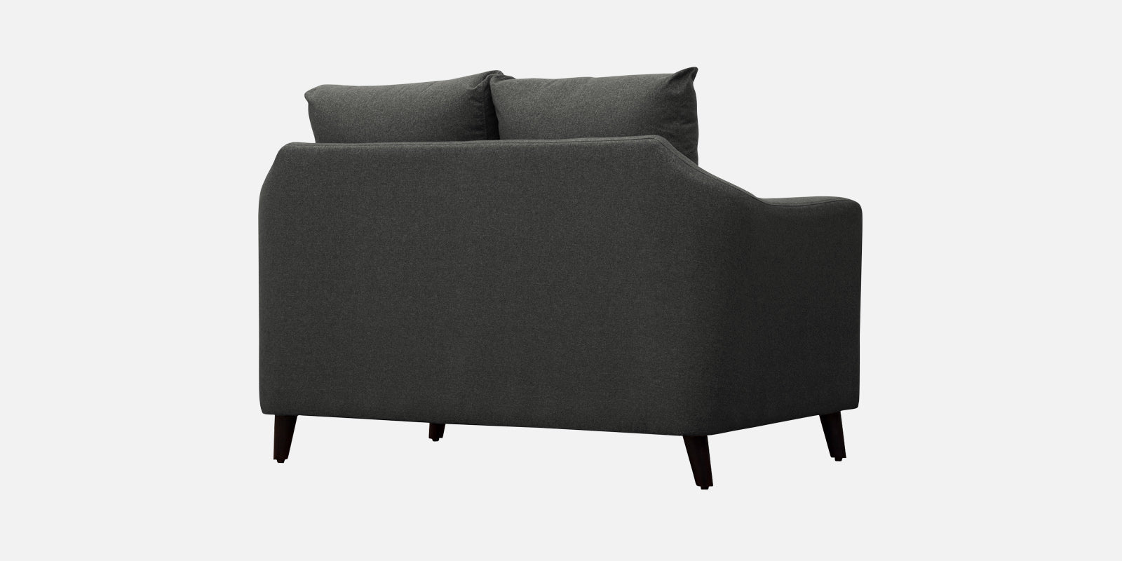Kevin Fabric 2 Seater Sofa In Charcoal Grey Colour - Febonic Living
