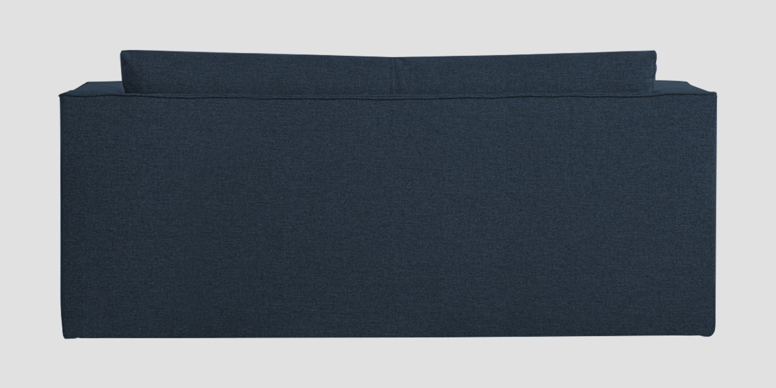 Kenia Fabric 3 Seater Foldable Sofa Cum Bed In Denim Blue Colour - Febonic Living