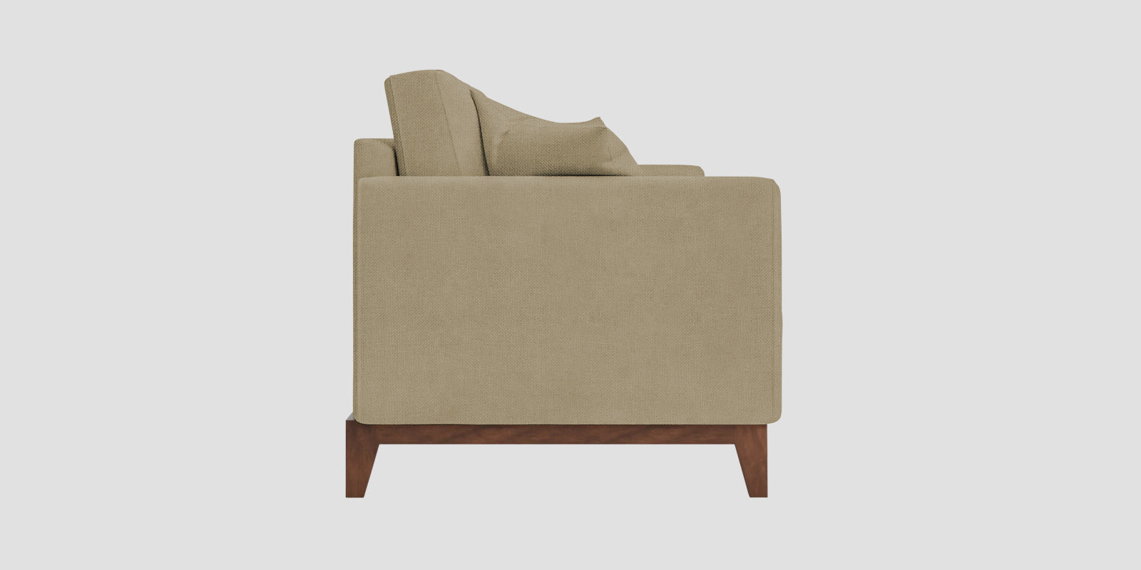 Luca Fabric 3 Seater Sofa In Honey Beige Colour - Febonic Living