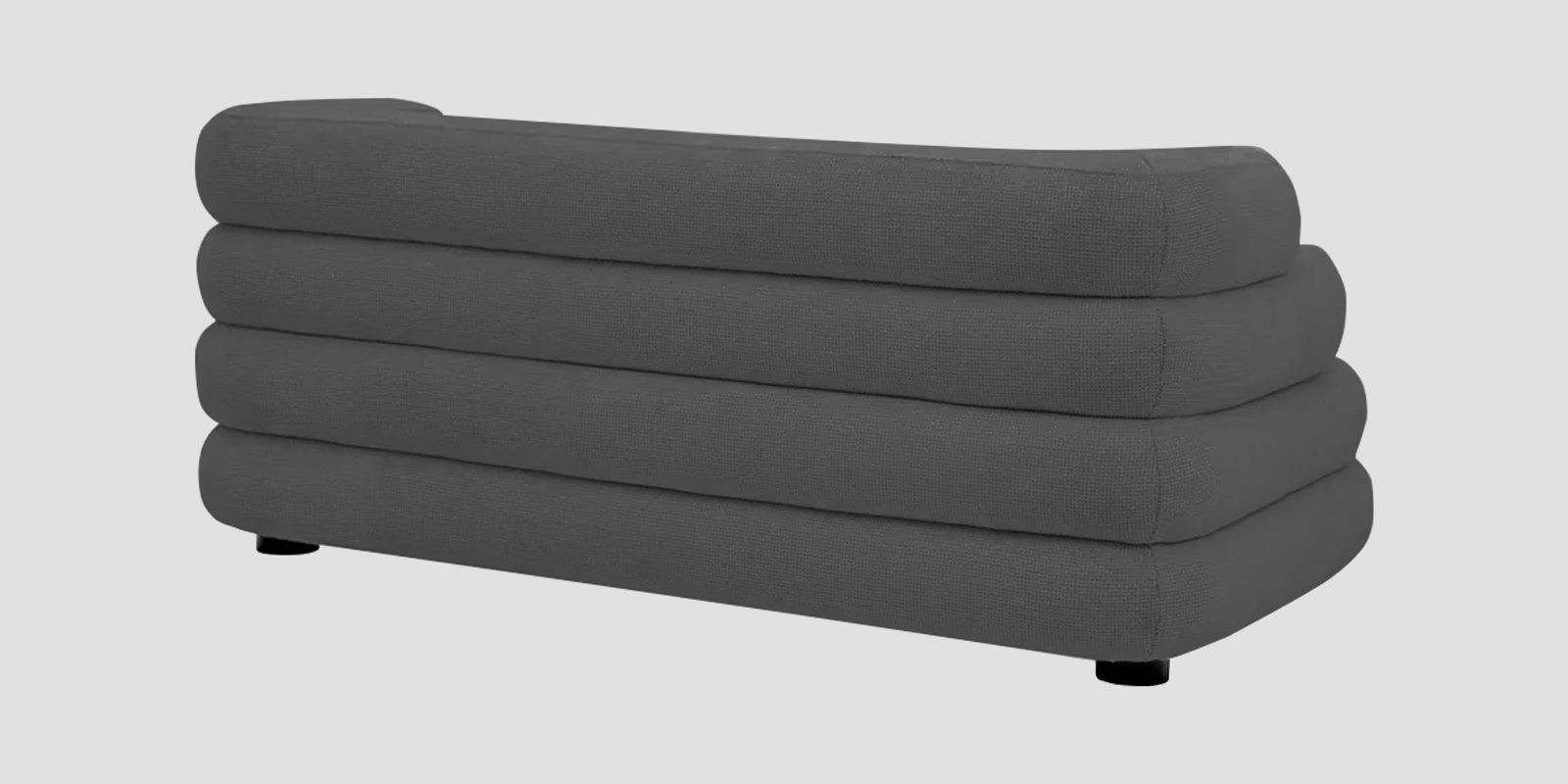 Wener Fabric 2 Seater Sofa In Stone Grey Colour - Febonic Living