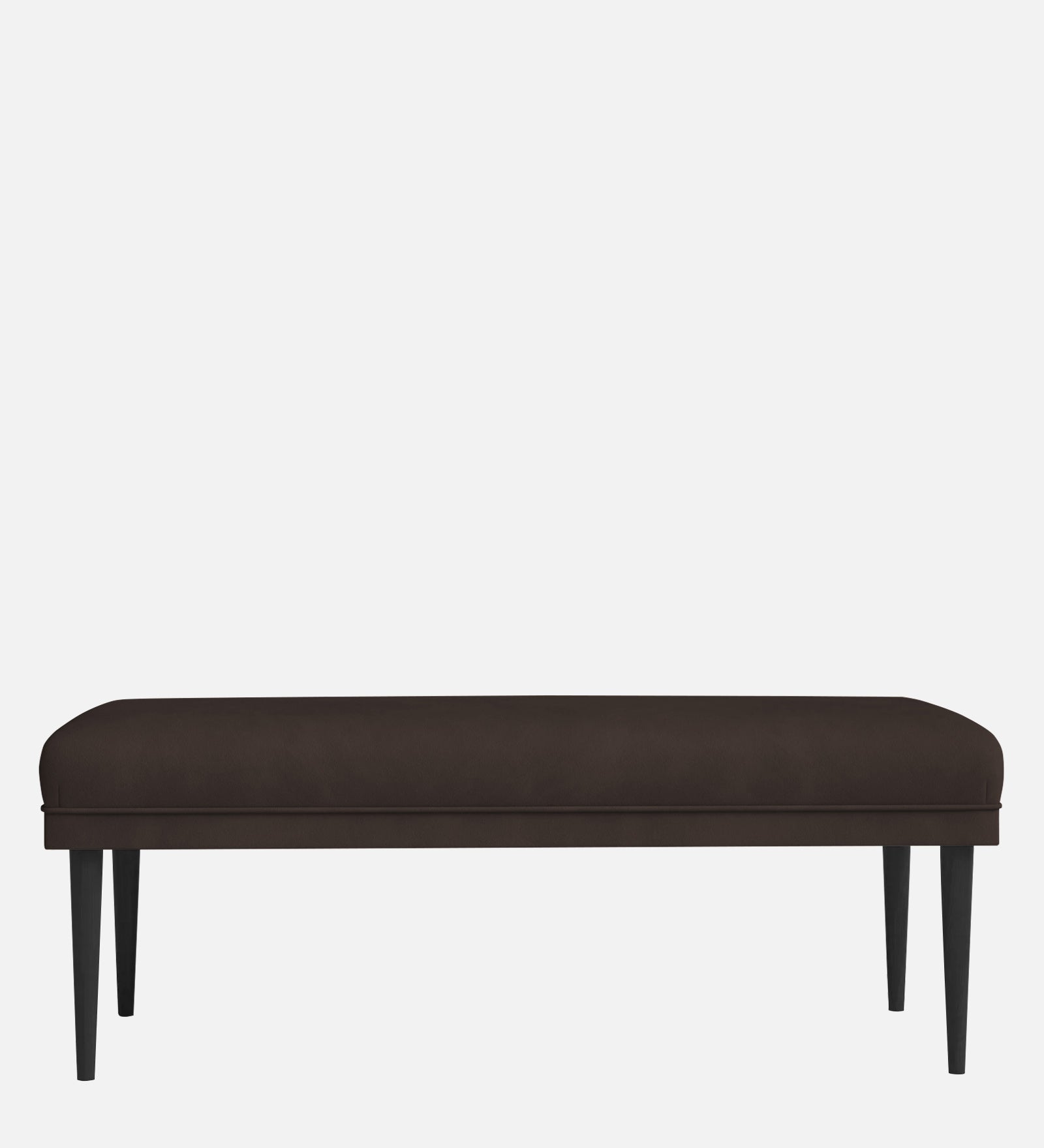Summer Fabric Bench In Coco Brown Colour - Febonic Living