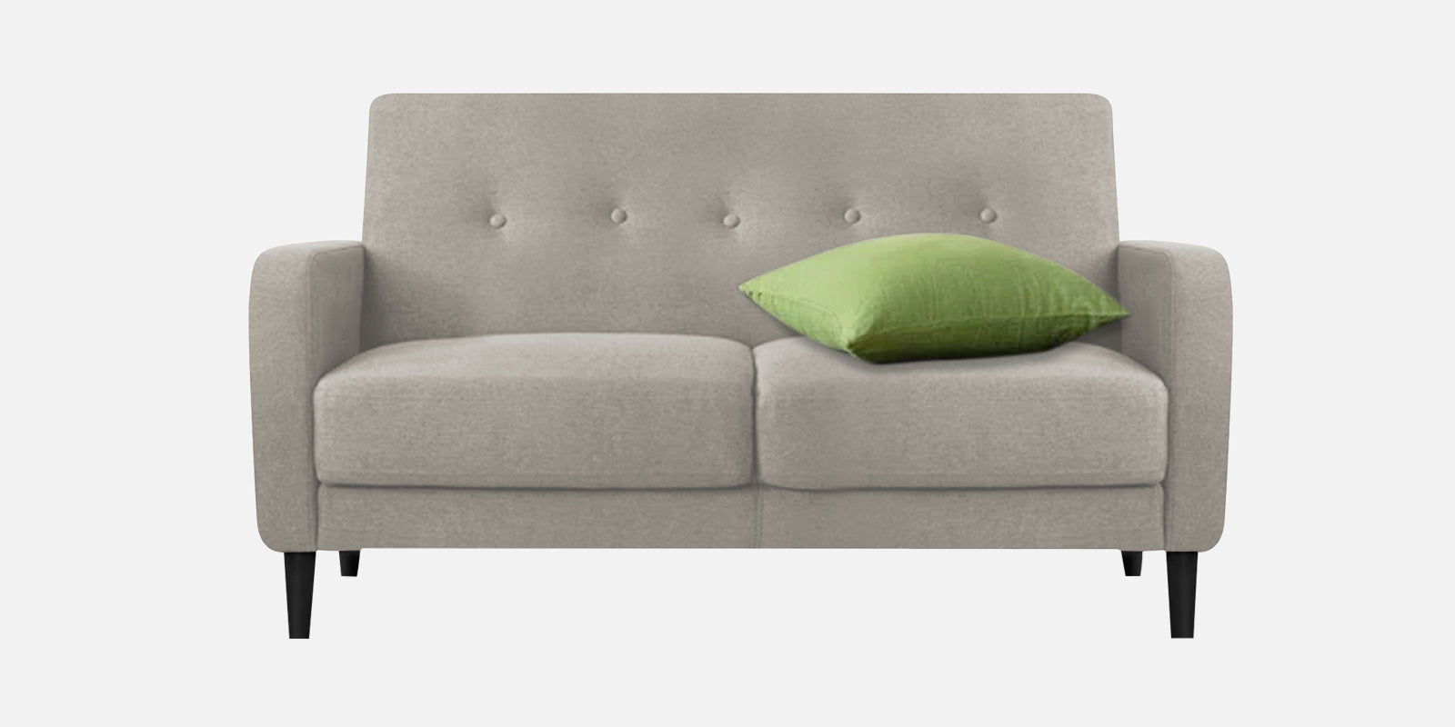 Marq Fabric 2 Seater Sofa In Ash Grey Colour - Febonic Living