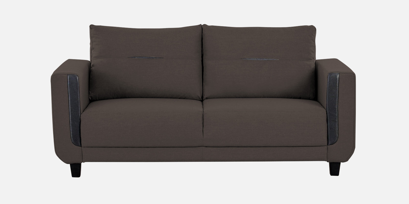 Perry Fabric 3 Seater Sofa In Caspa Brown Colour - Febonic Living