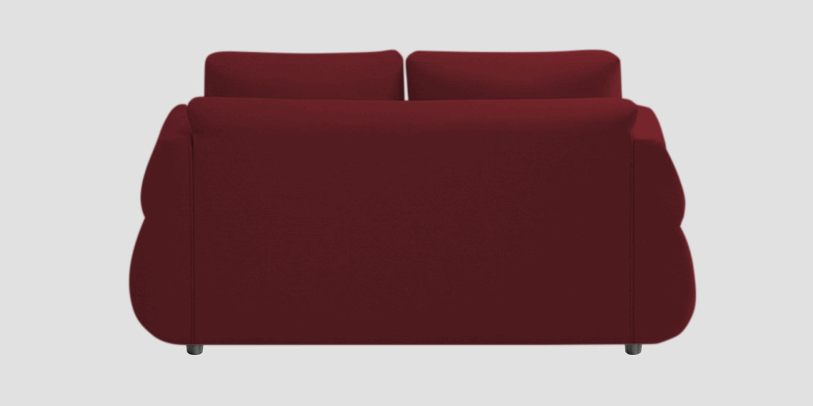 Jack Fabric 2 Seater Sofa In Blood Maroon Colour - Febonic Living