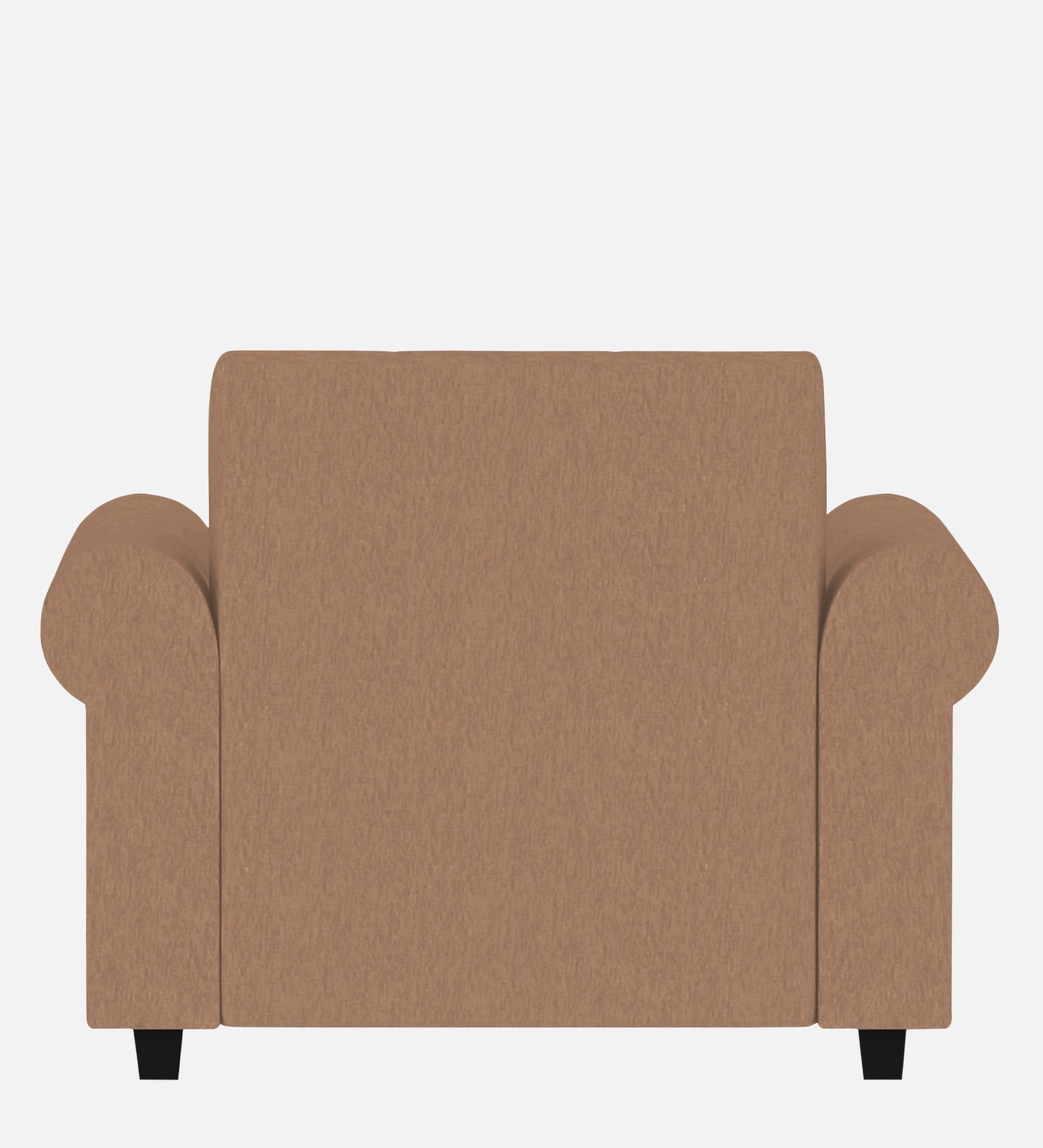Derado Fabric 1 Seater Sofa In Cosmic Beige Colour - Febonic Living