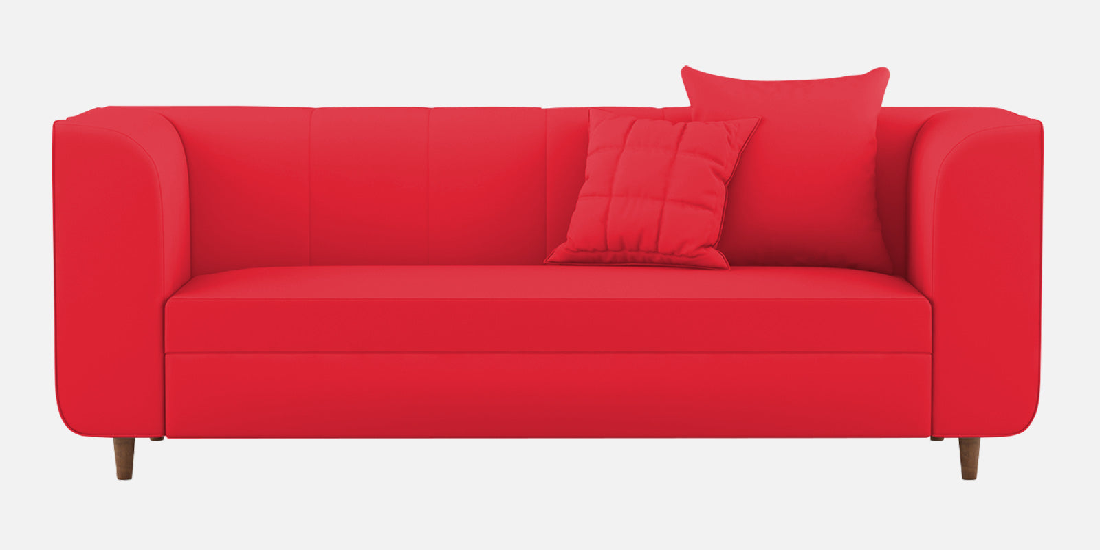 Sumo Velvet 3 Seater Sofa In Ox Blood Maroon Colour - Febonic Living