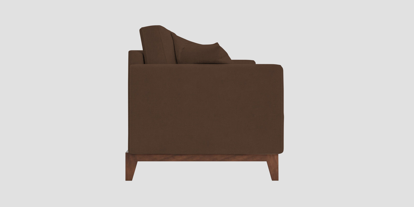 Luca Fabric 3 Seater Sofa In Ash Brown Colour - Febonic Living