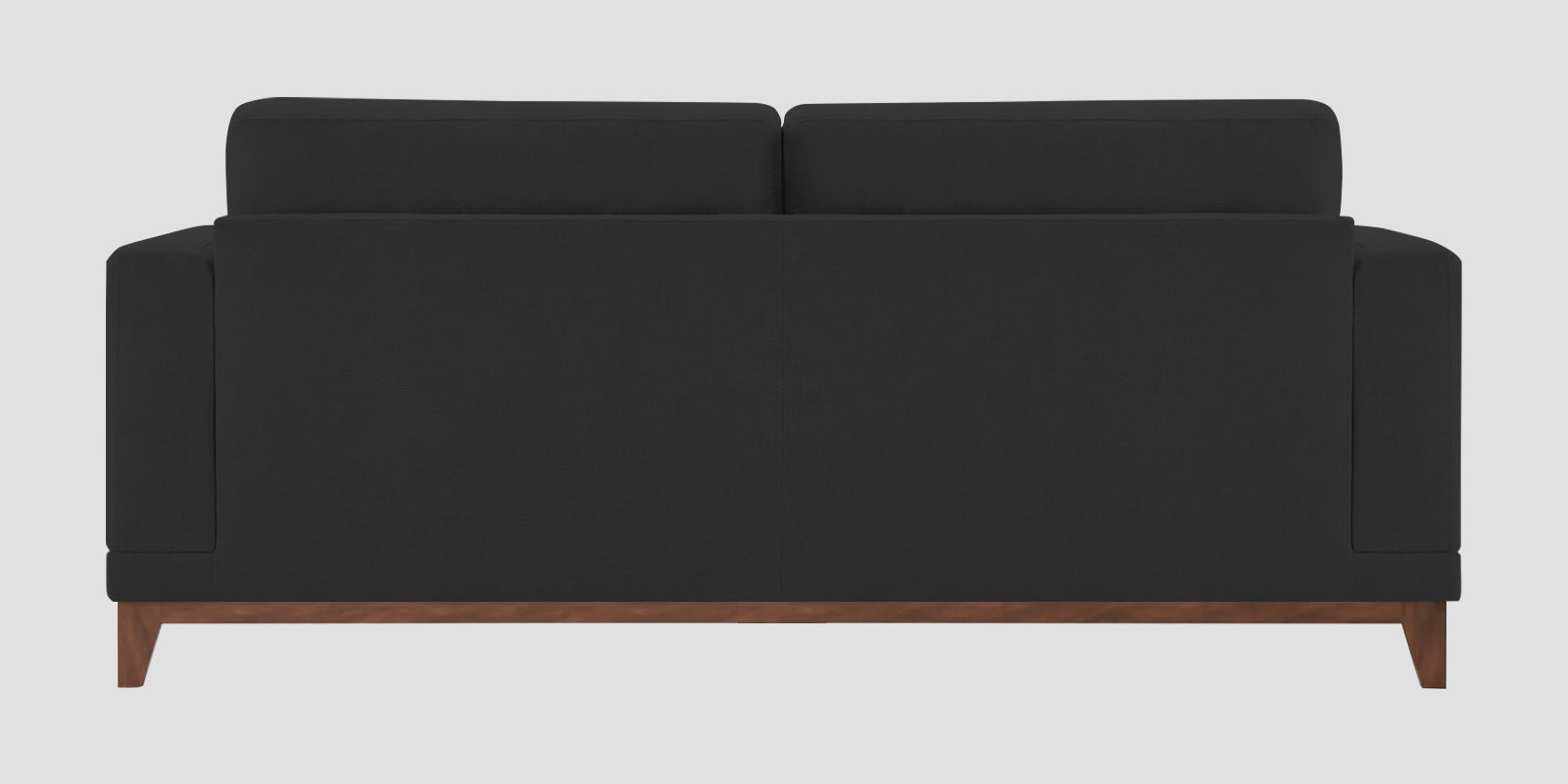 Esha Fabric 2 Seater Sofa In Bitter Black Colour - Febonic Living
