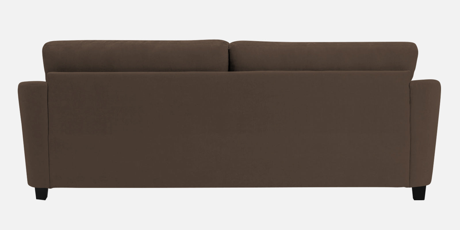 Mulan Fabric 3 Seater Sofa In Rose Brown Colour - Febonic Living