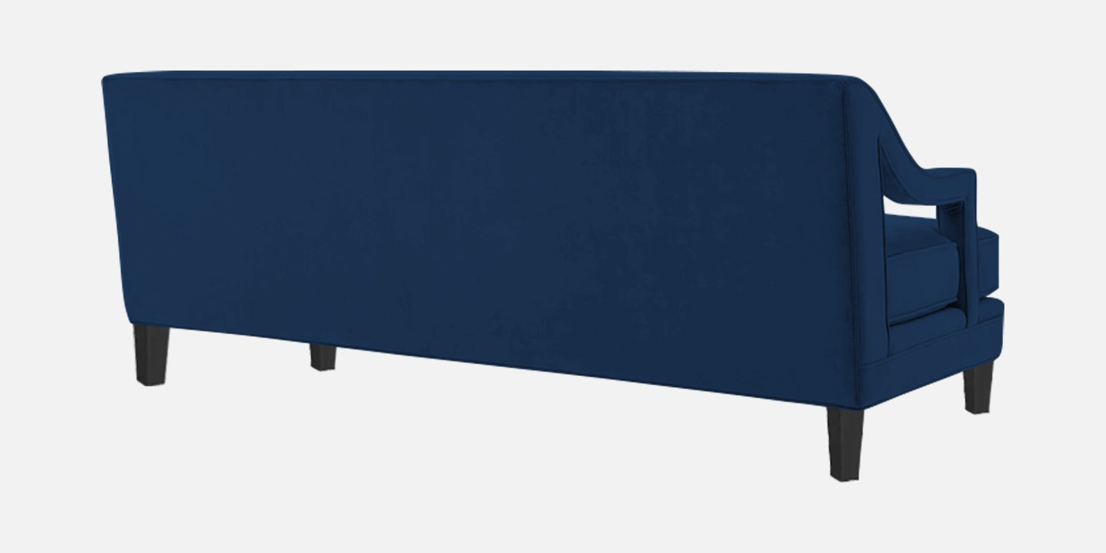 Daffy Velvet 3 Seater Sofa In Imperial Blue Colour - Febonic Living