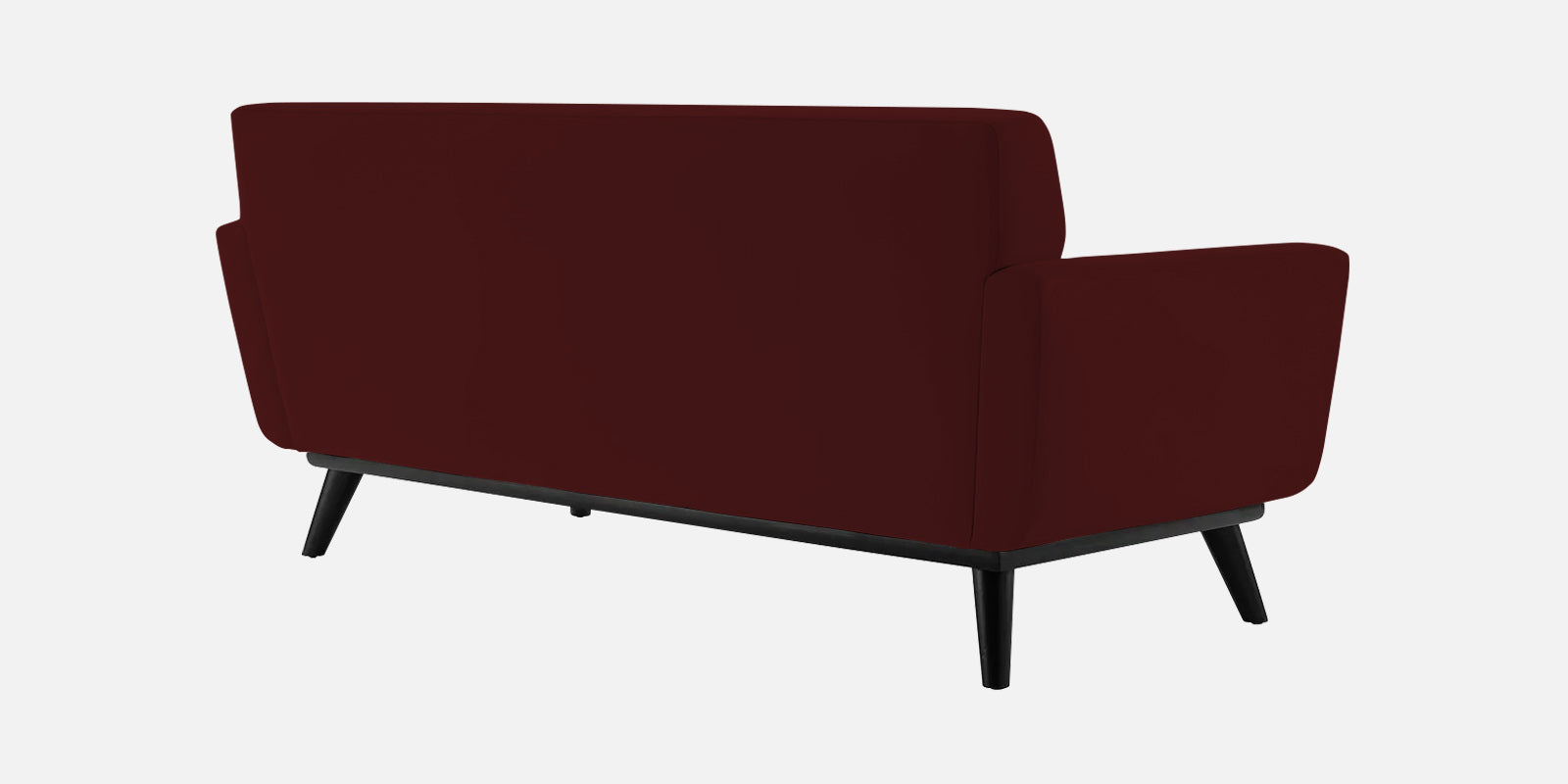 Tucker Velvet 2 Seater Sofa In Dark Maroon Colour - Febonic Living