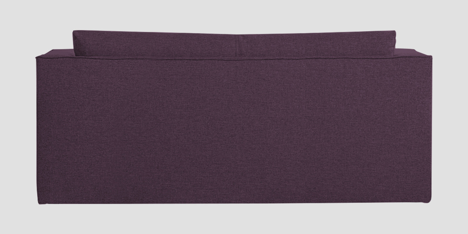 Kenia Fabric 3 Seater Foldable Sofa Cum Bed In Greek Purple Colour - Febonic Living