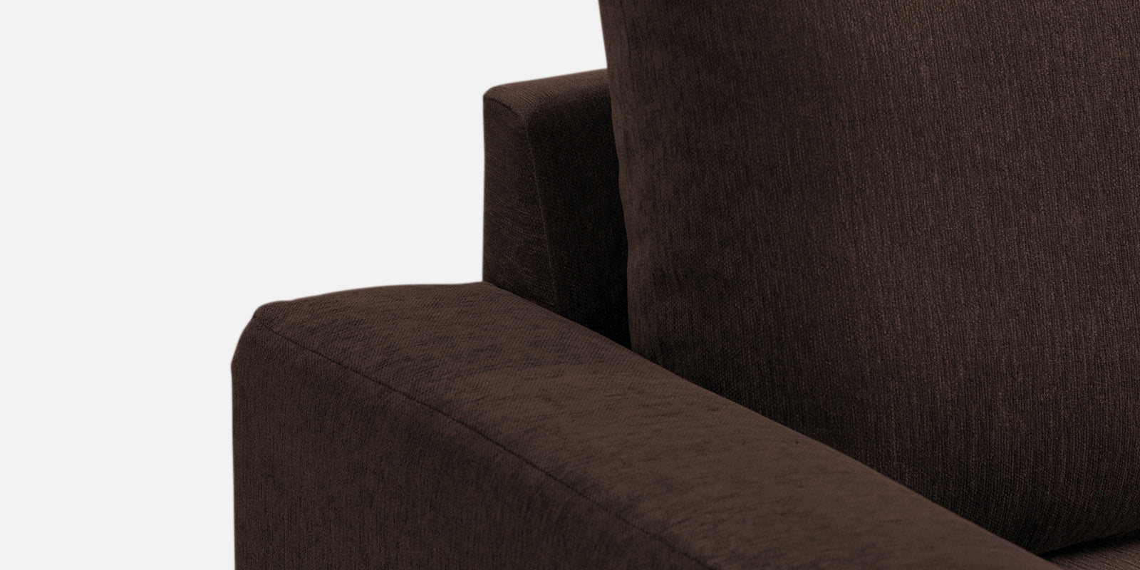 Kara Fabric 3 Seater Pull Out Sofa Cum Bed In Coffee Brown Colour - Febonic Living