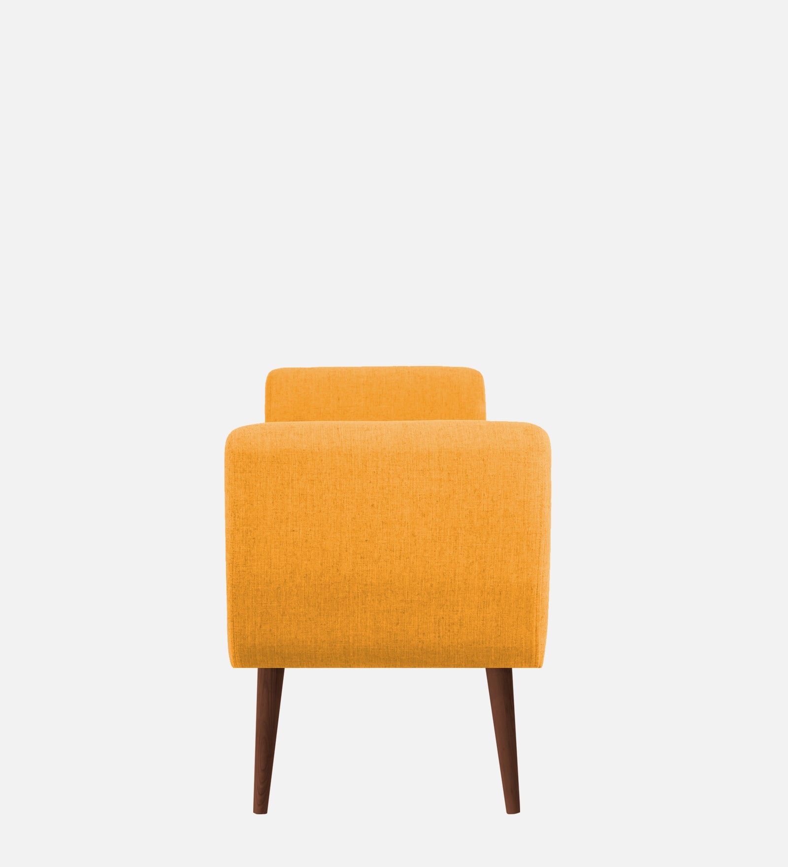 Cartes Velvet Bench In Safforn Yellow Colour - Febonic Living
