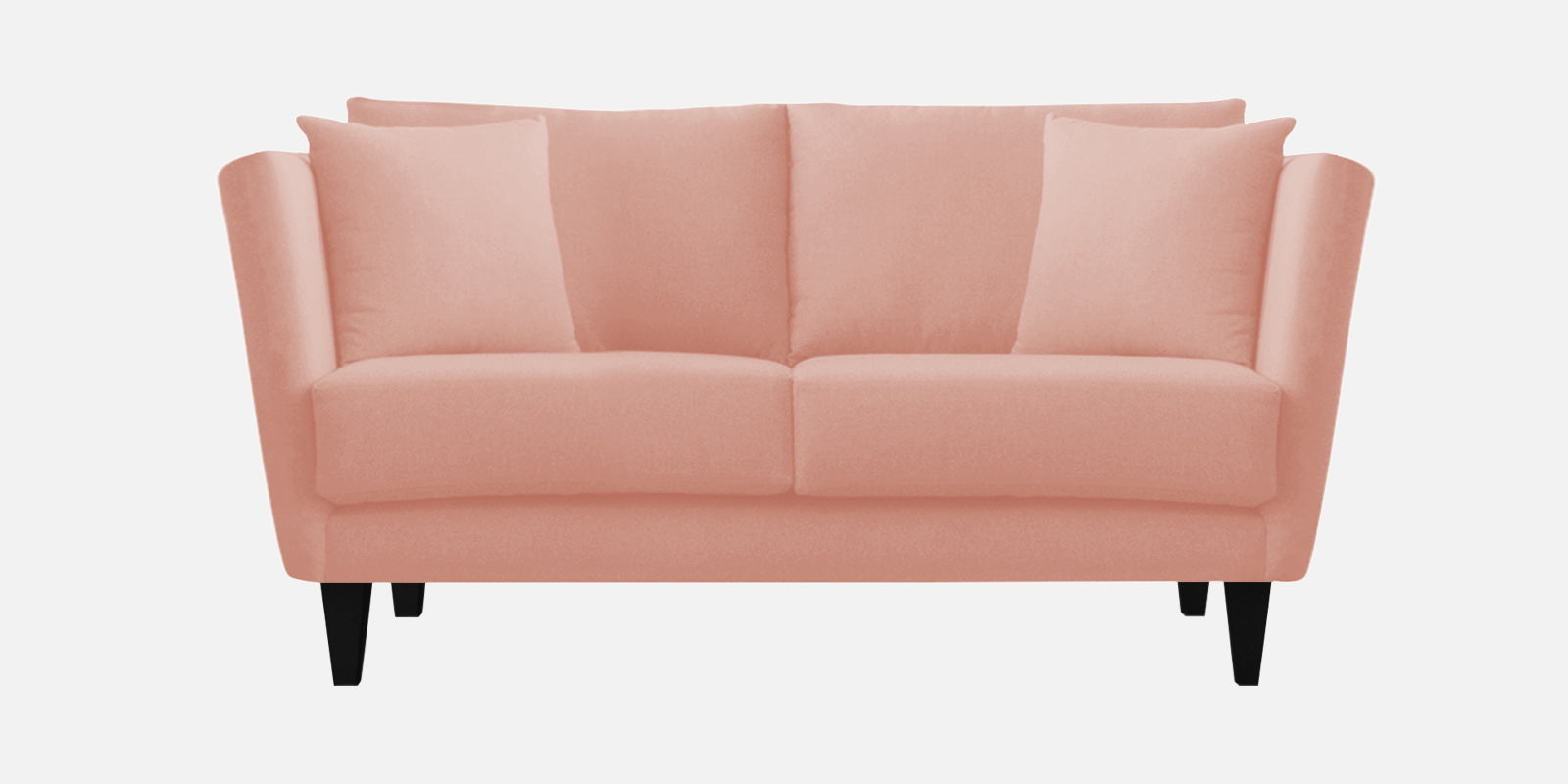 Norway Velvet 2 Seater Sofa In Blush Pink Colour - Febonic Living
