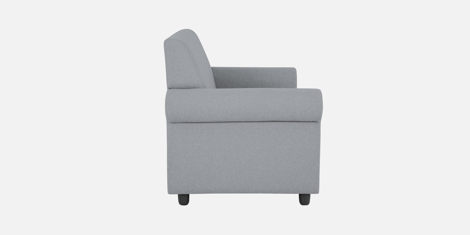 Ribby Fabric 2 Seater Sofa In Coin Grey Colour - Febonic Living