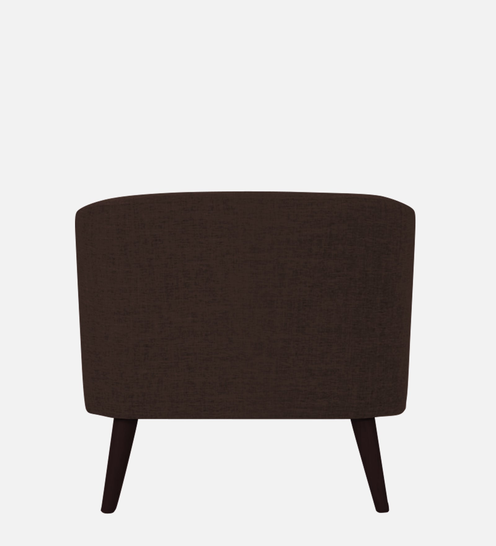 Casper Fabric 1 Seater Sofa In Coffee Brown Colour - Febonic Living