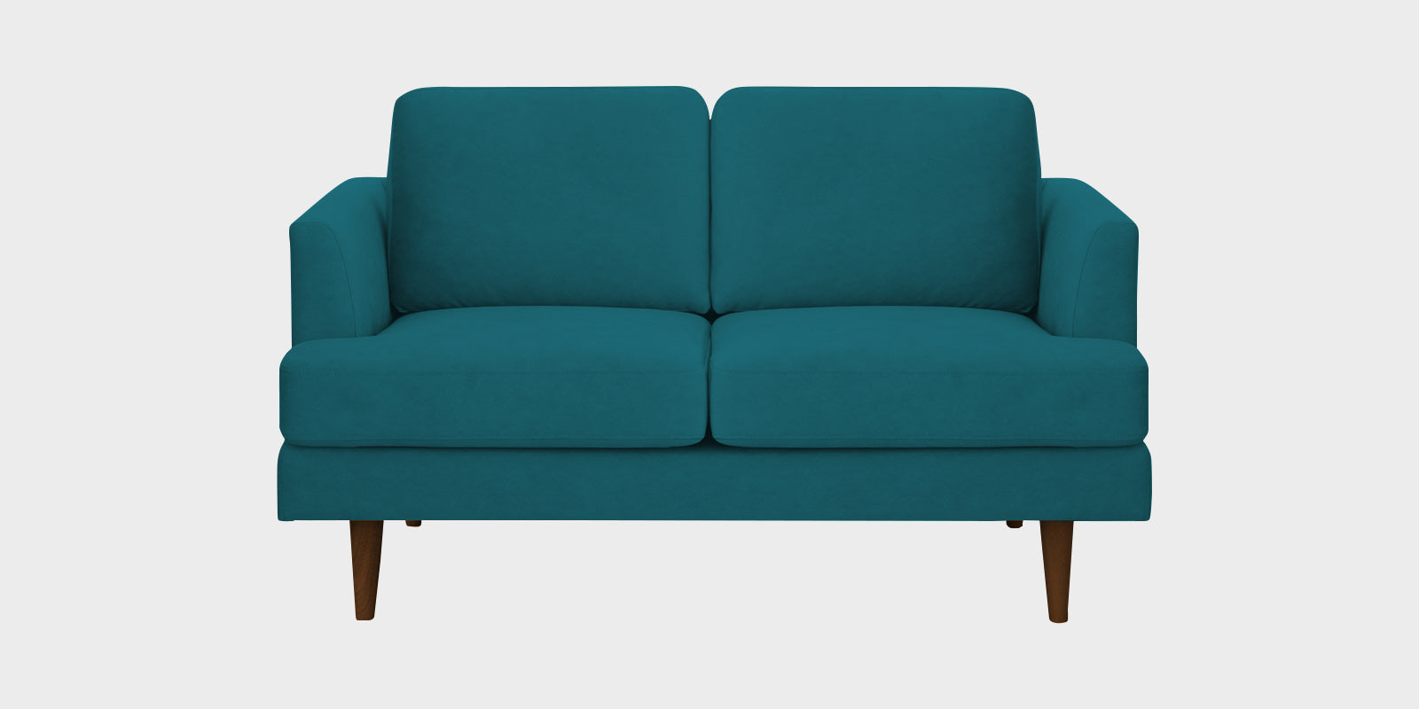 Motra Velvet 2 Seater Sofa In Pine green Colour - Febonic Living