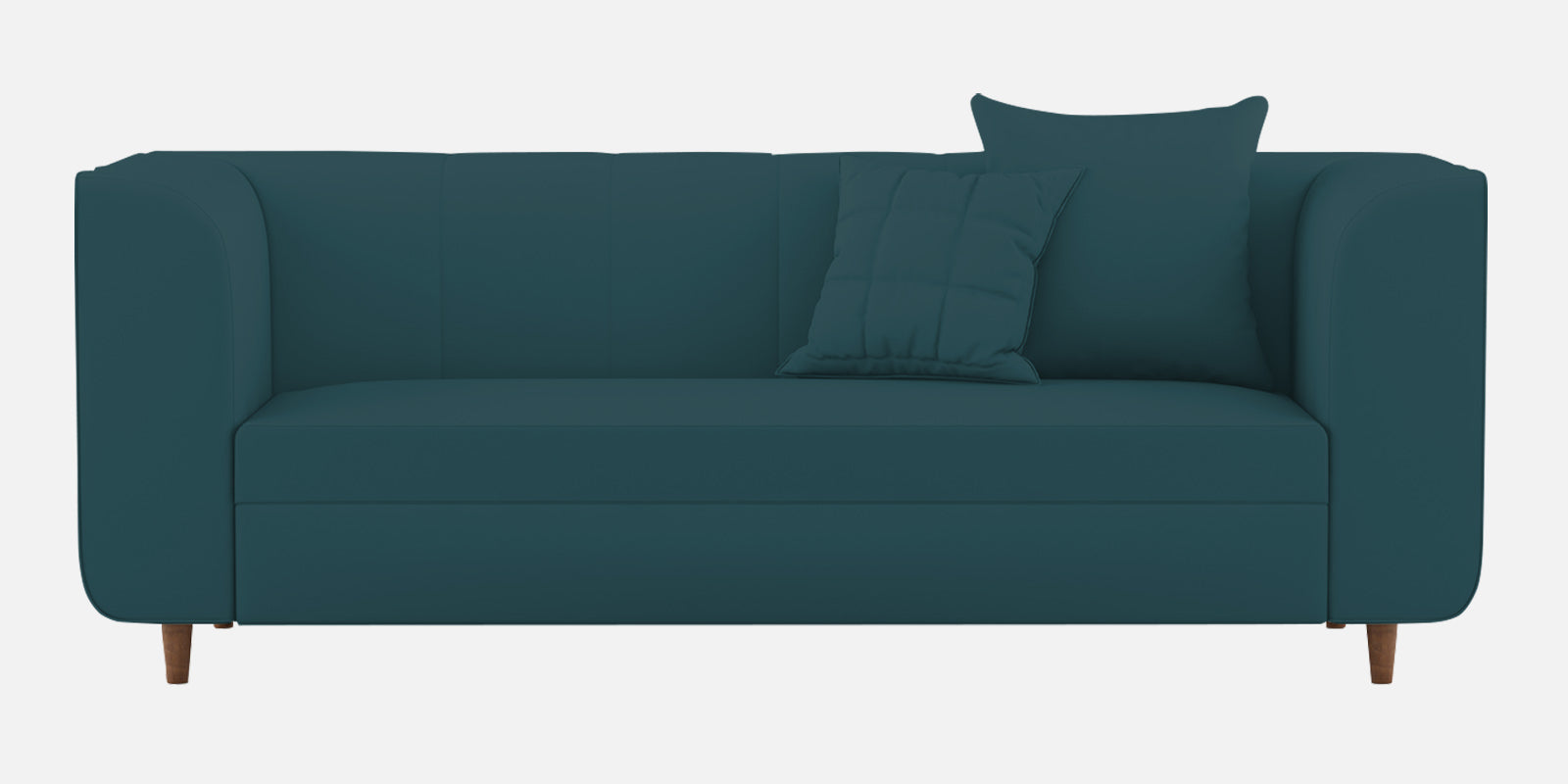 Sumo Velvet 3 Seater Sofa In Arabian Green Colour - Febonic Living