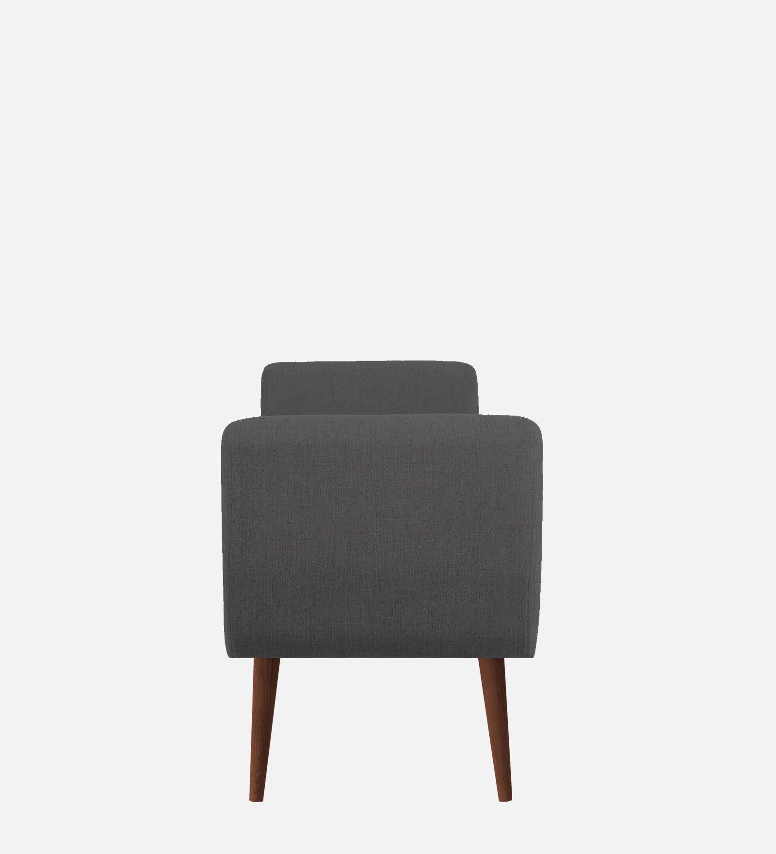 Cartes Velvet Bench In Davy Grey Colour - Febonic Living