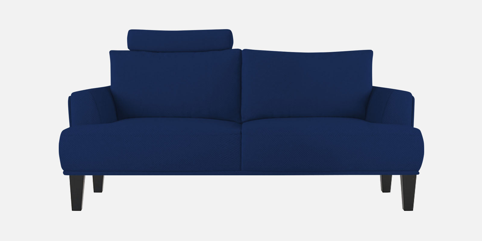 Como Fabric 2 Seater Sofa In Royal Blue Colour - Febonic Living