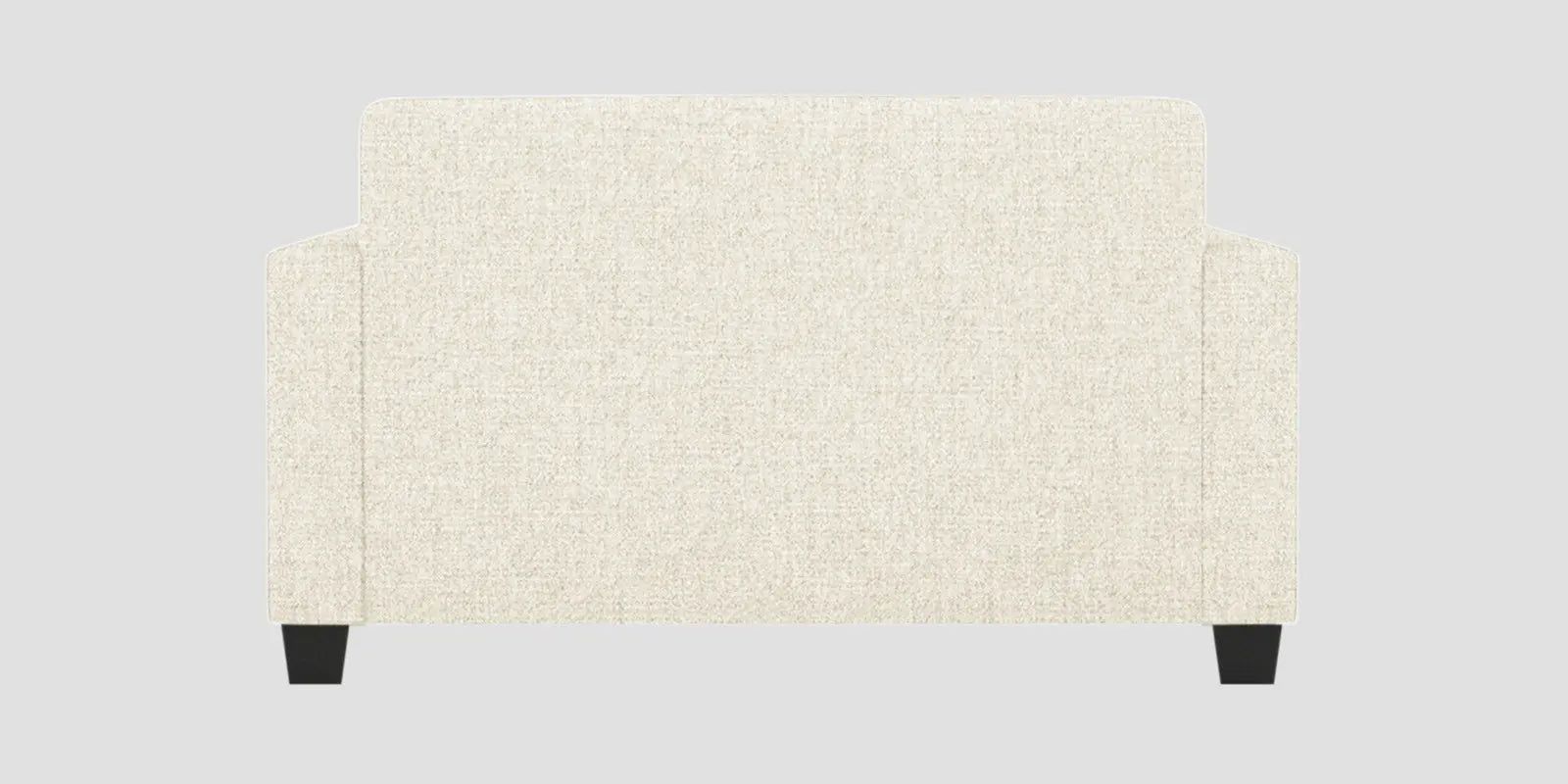 Lipu Fabric 2 Seater Sofa In Ivory Cream Colour Febonic Living