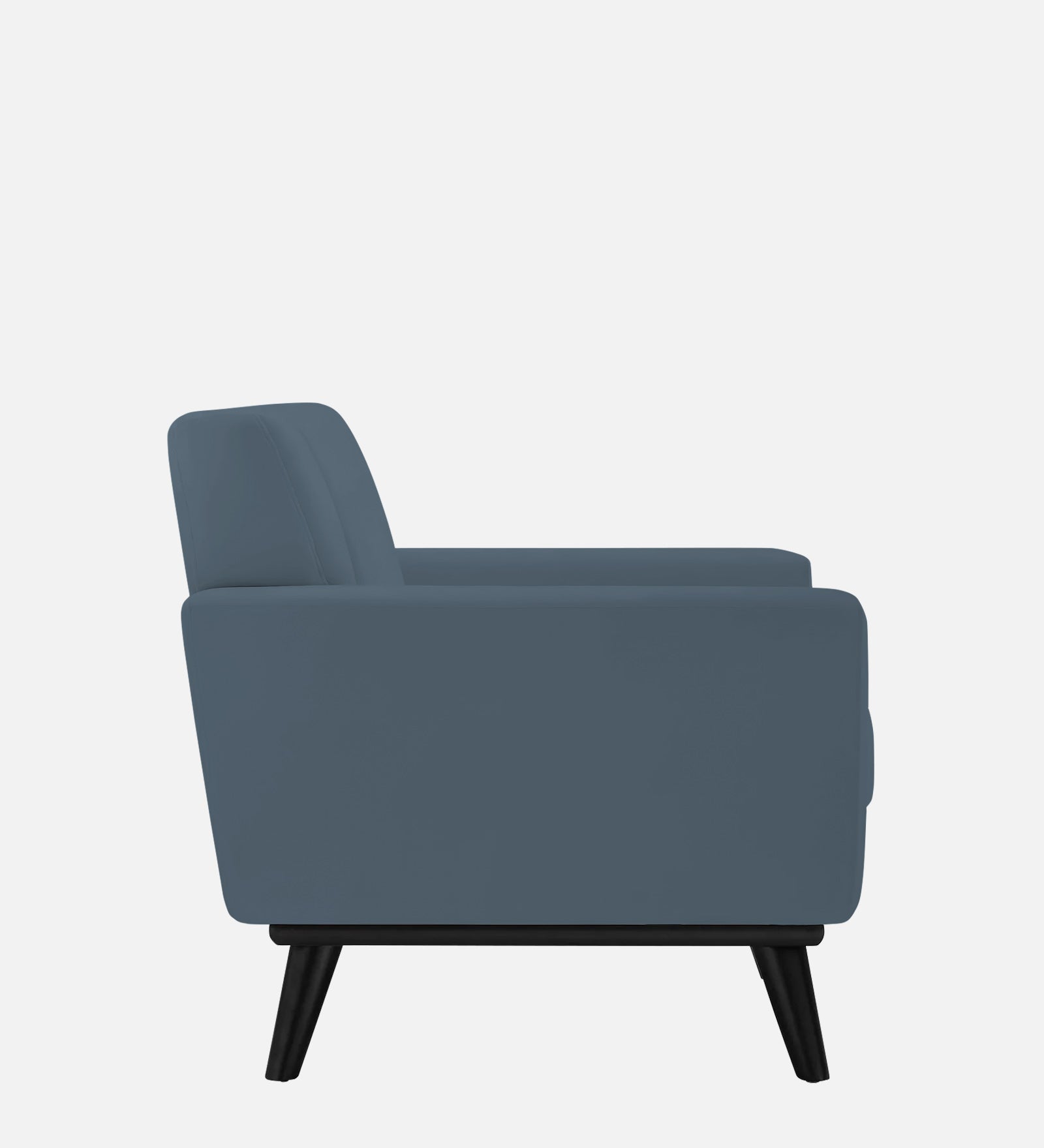 Tucker Velvet 1 Seater Sofa In Oxford Blue Colour - Febonic Living