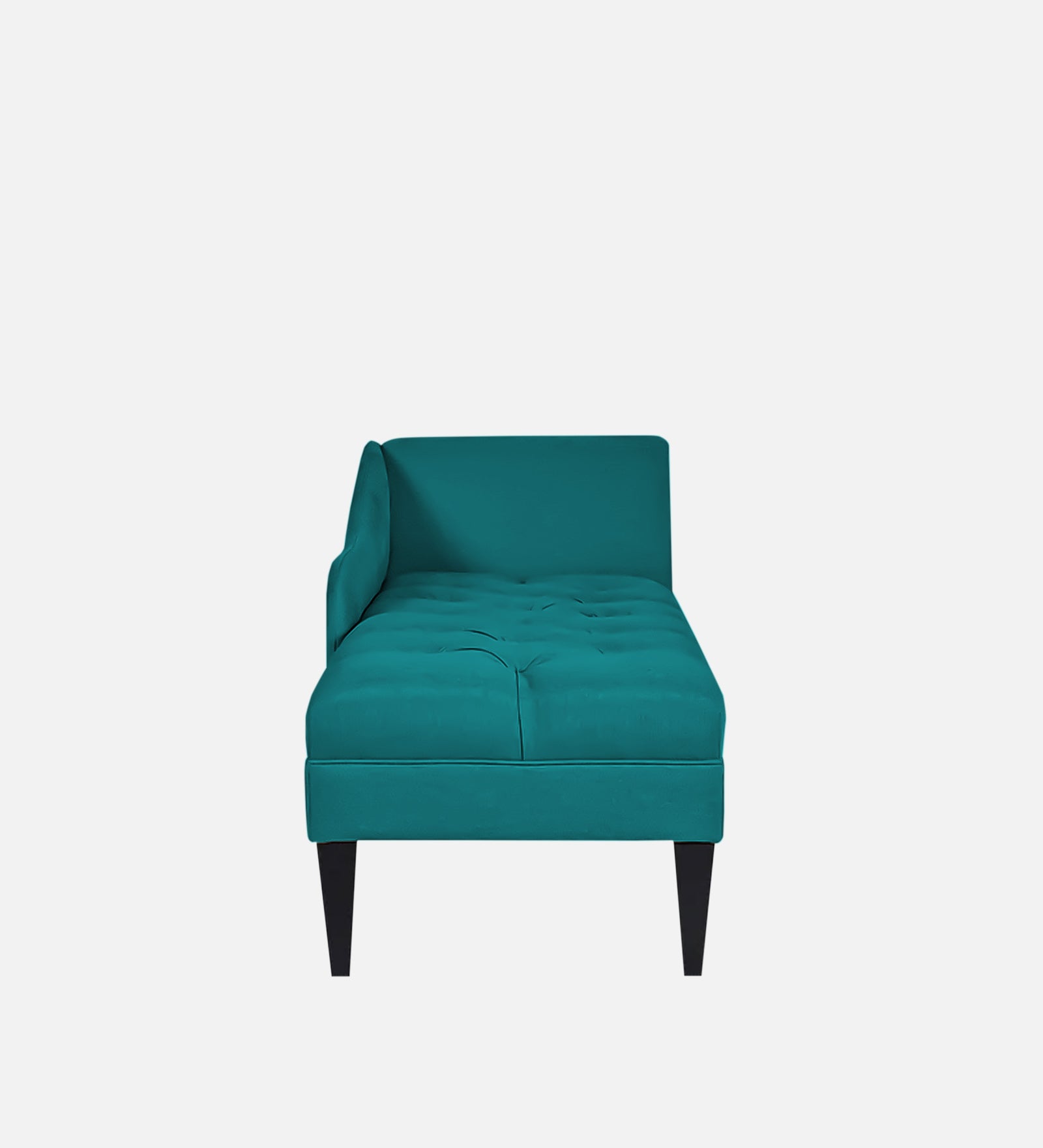 Adria Fabric LHS Chaise Lounger In Sea Green Colour - Febonic Living