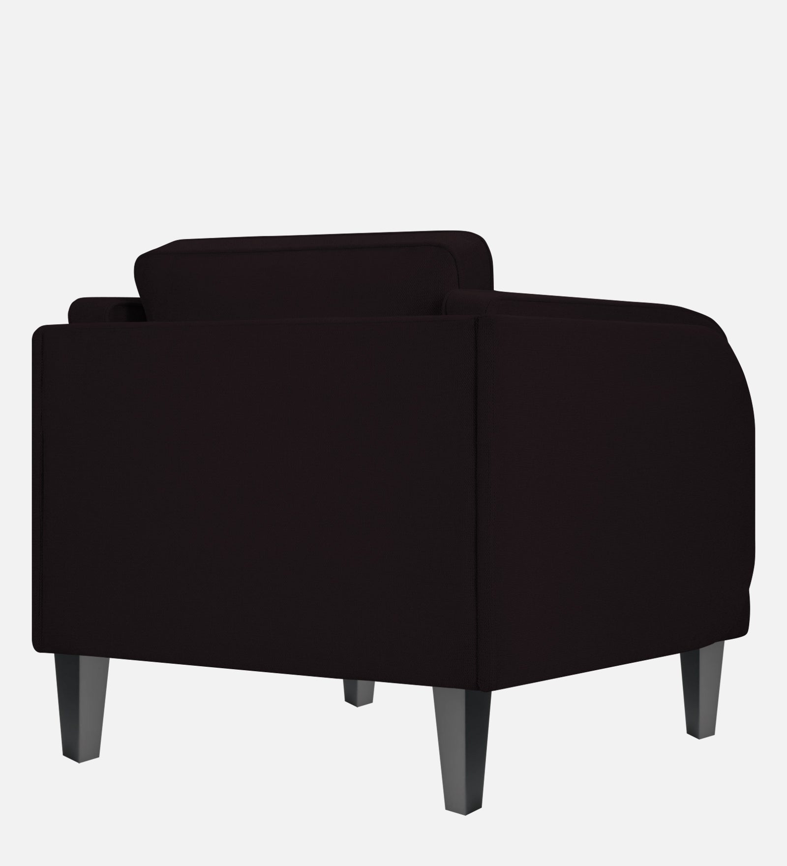 Siddy Fabric 1 Seater Sofa in Cara Brown Colour
