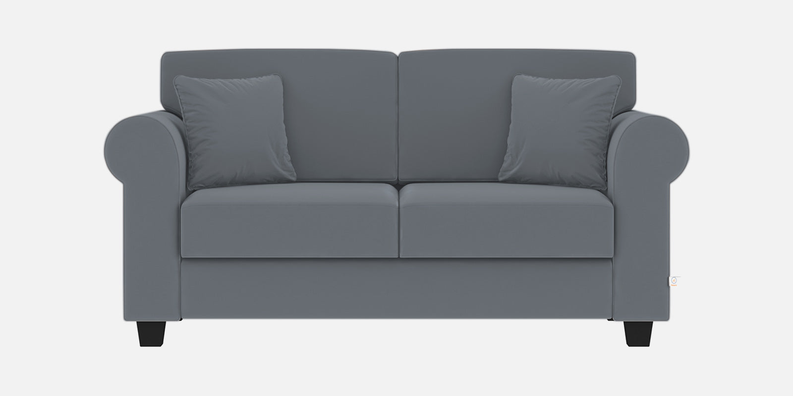 Numonk Velvet 2 Seater Sofa In Pubble Grey Colour - Febonic Living