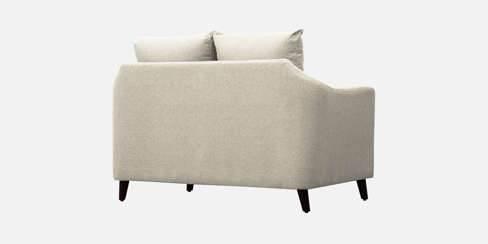 Kevin Fabric 2 Seater Sofa In Ivory Cream Colour - Febonic Living