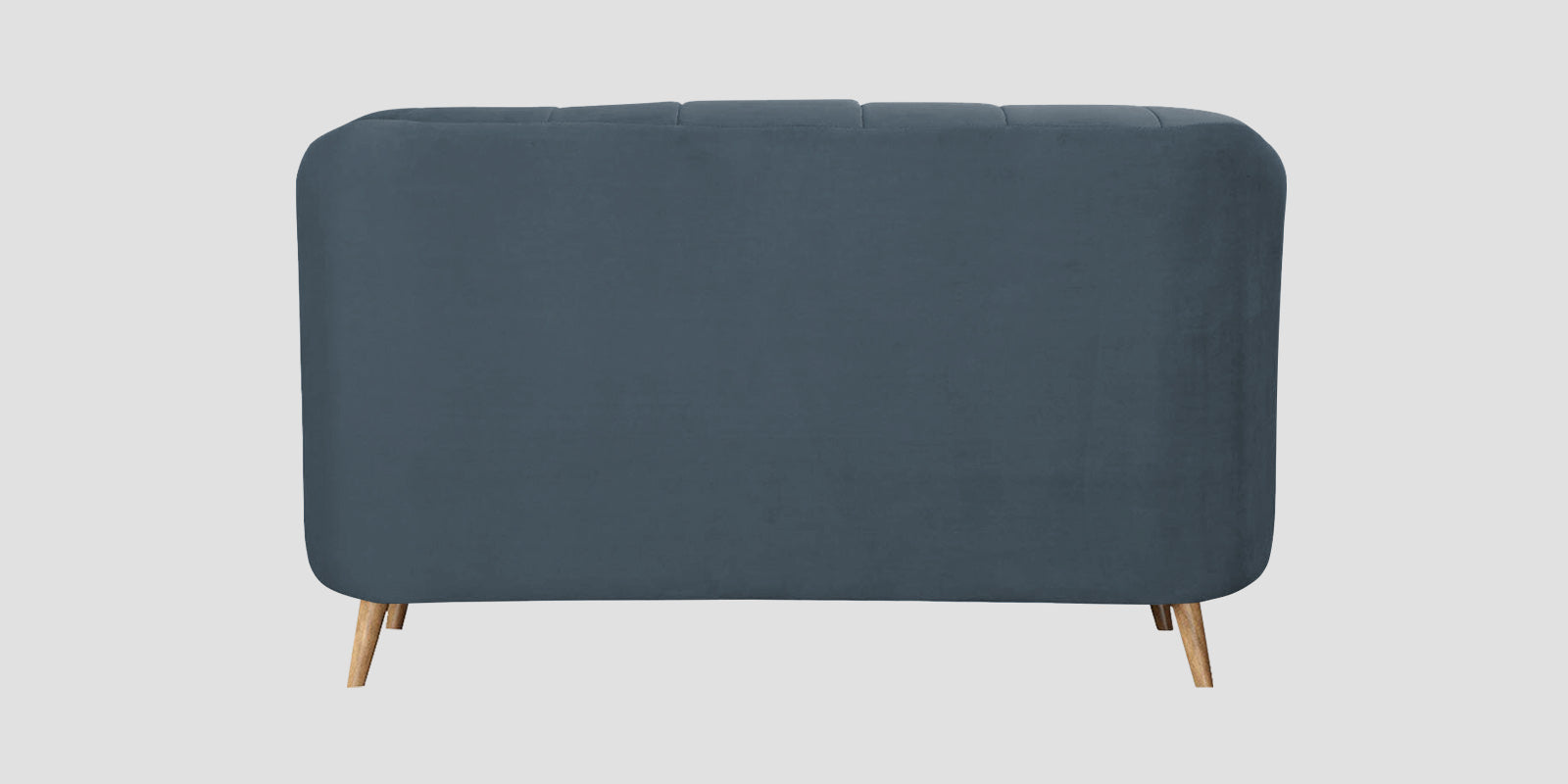 Kaylee Velvet 2 Seater Sofa In Oxford Blue Colour - Febonic Living