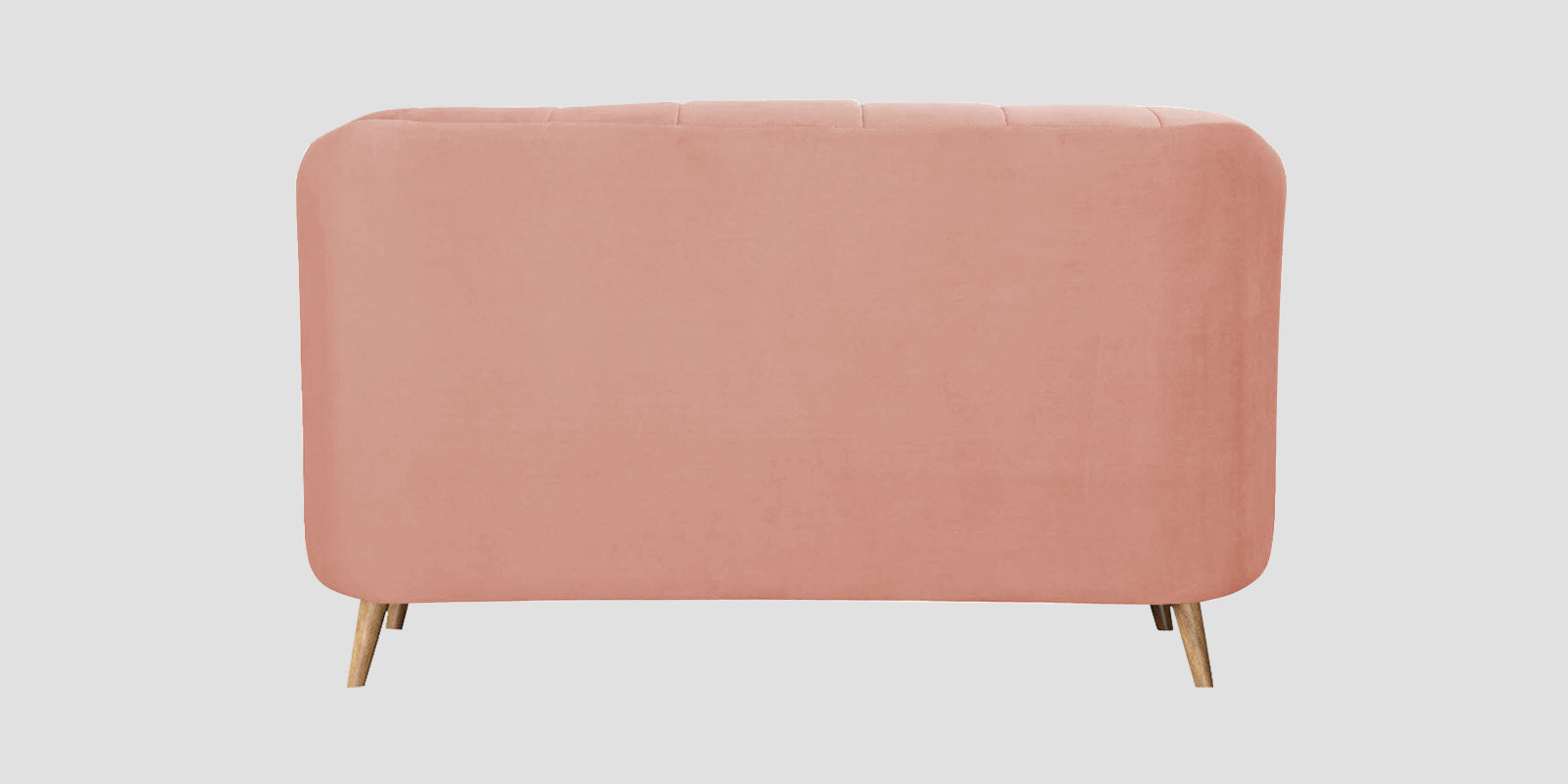 Kaylee Velvet 2 Seater Sofa In Blush Pink Colour - Febonic Living