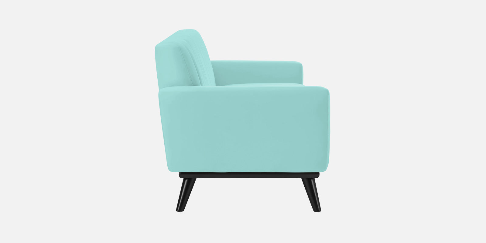Tucker Velvet 3 Seater Sofa In Barmunda Aqua Colour - Febonic Living
