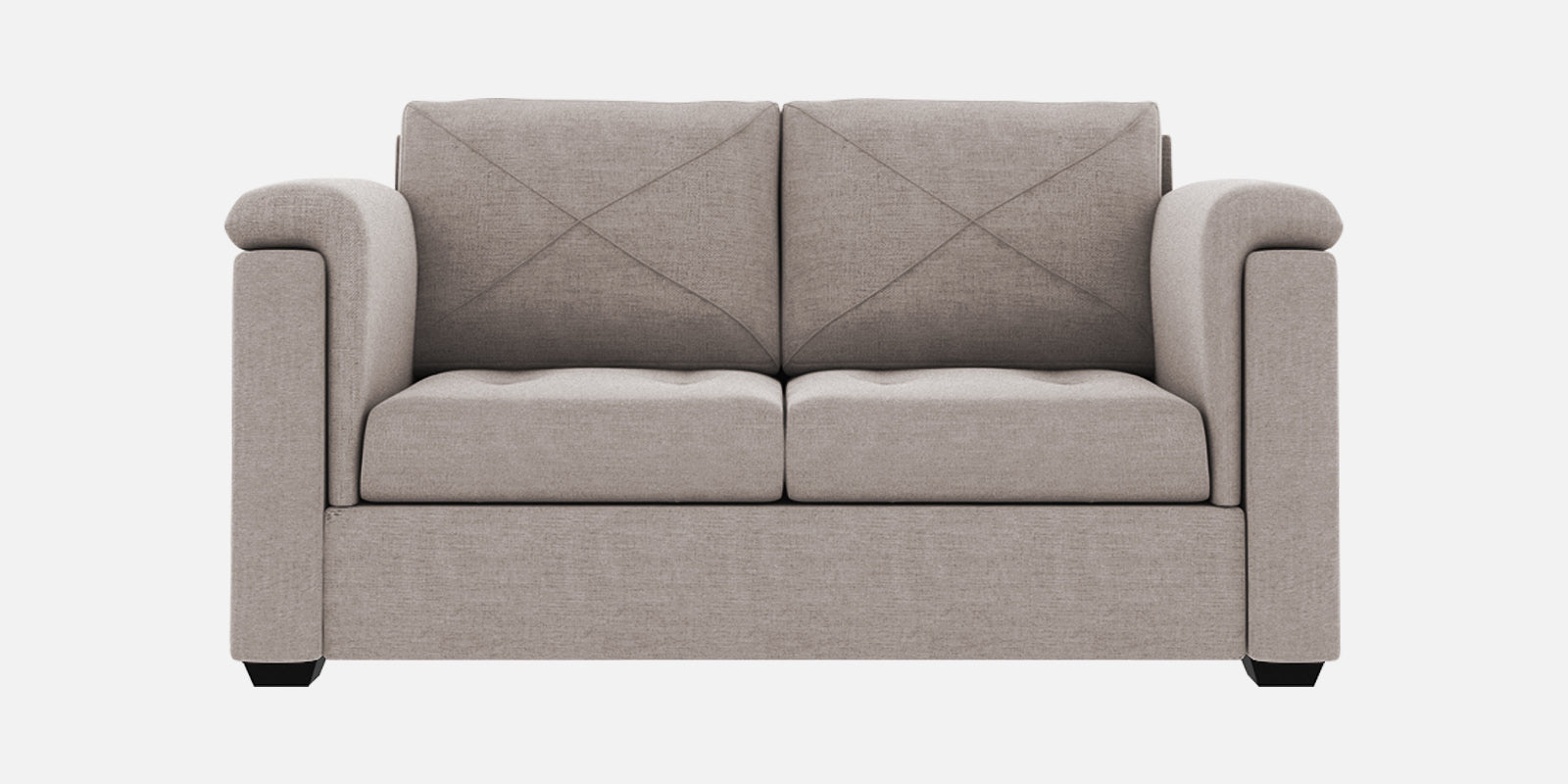 Andres Fabric 2 Seater Sofa In Storm Grey Colour - Febonic Living