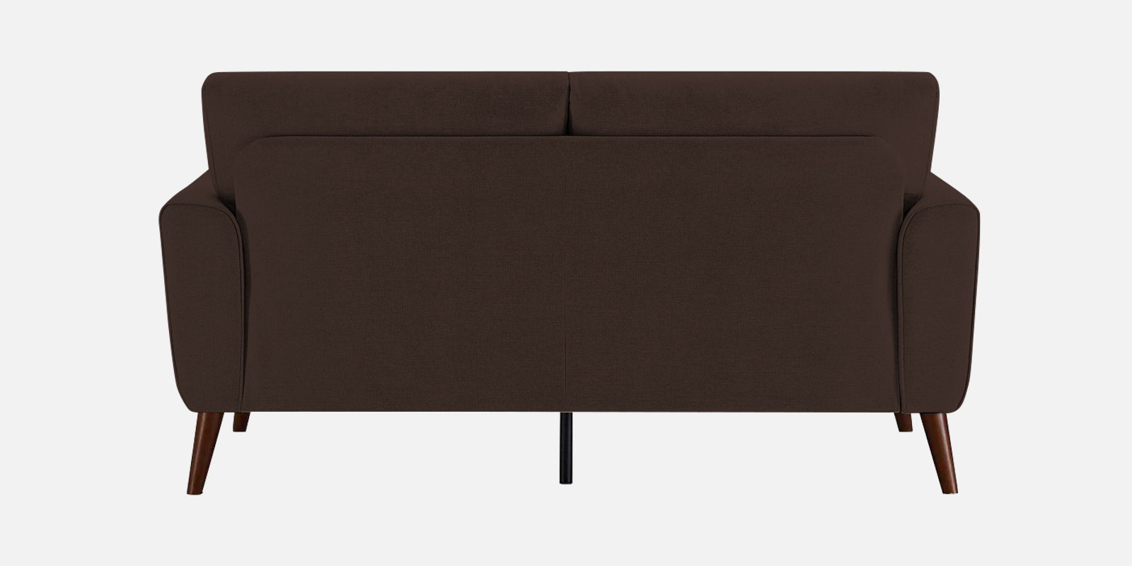 Castro Fabric 2 Seater Sofa In Coffee Brown Colour - Febonic Living