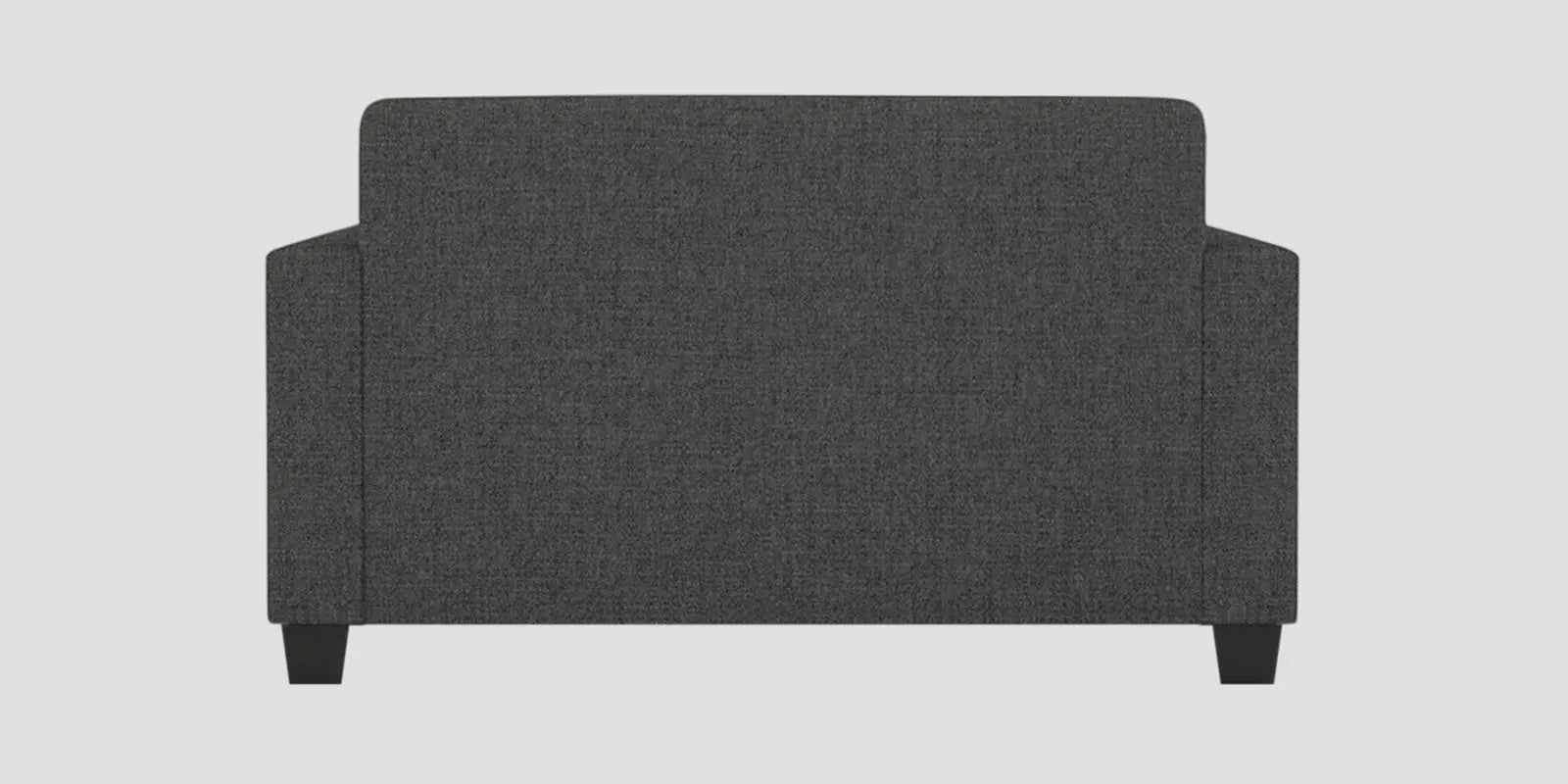 Lipu Fabric 2 Seater Sofa In Charcoal Grey Colour Febonic Living