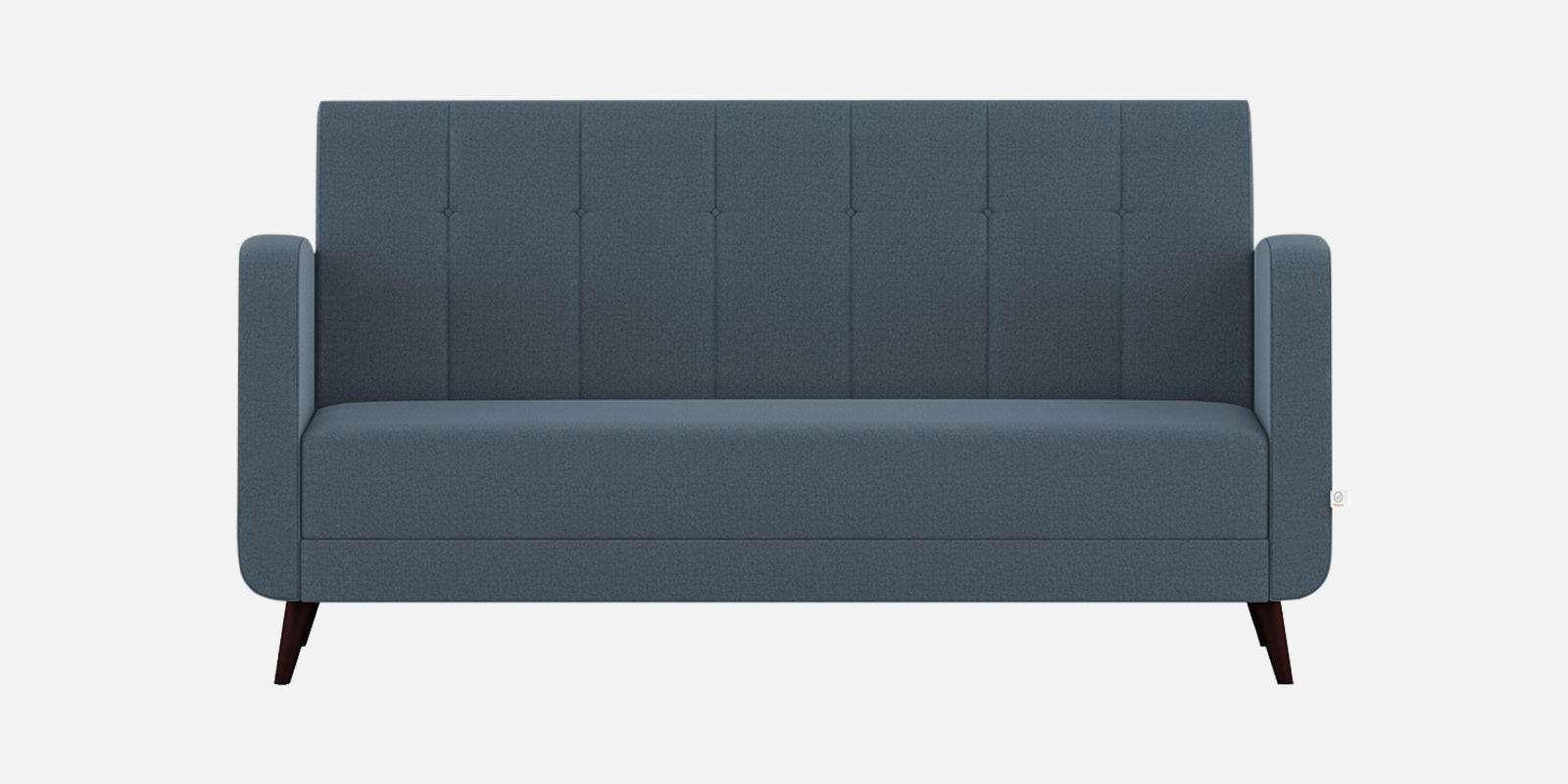 Wiki Velvet 3 Seater Sofa In Oxford Blue Colour
